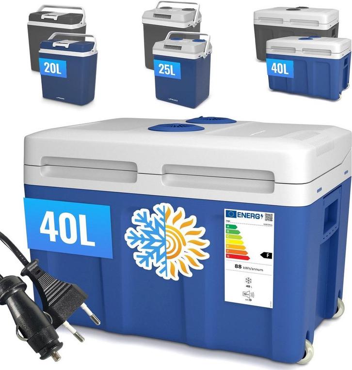 Koelbox Elektrisch – 12V en 230 volt - Coolbox - Frigobox -, Caravanes & Camping, Glacières, Envoi