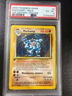 Pokémon - 1 Graded card - Machamp 1st edition - PSA 6