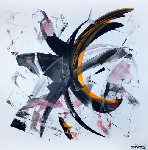 Parscha Mirghawameddin - Abstract N°3762 - XXL, Antiek en Kunst, Kunst | Schilderijen | Modern