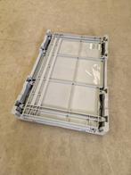 Vouwkrat klapkrat 600x400x400mm extra stevig 80l grijs, Doe-het-zelf en Bouw, Ophalen of Verzenden, Nieuw