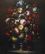 École Espagnole (XVIII-XIX) - Grand vase à fleurs, Antiquités & Art, Art | Peinture | Classique