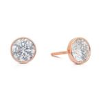 Oorbellen - 18 karaat Roségoud - 2.02ct. tw. Diamant, Nieuw