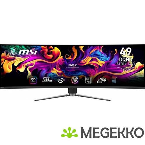 MSI MPG 491CQP 49  Ultrawide Quad HD QD-OLED 144Hz Gaming, Computers en Software, Overige Computers en Software, Nieuw, Verzenden