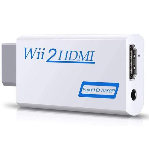 Wii to HDMI Adapter (Wii Accessoires), Games en Spelcomputers, Spelcomputers | Nintendo Wii, Zo goed als nieuw, Ophalen of Verzenden