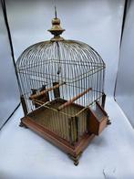 Antiek Vogelkooi - Mahonie - Antieke Vogelkooi, Antiek en Kunst