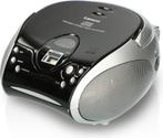 Lenco SCD-24 - Draagbare radio CD speler met AUX-uitgang - Z, Verzenden, Nieuw