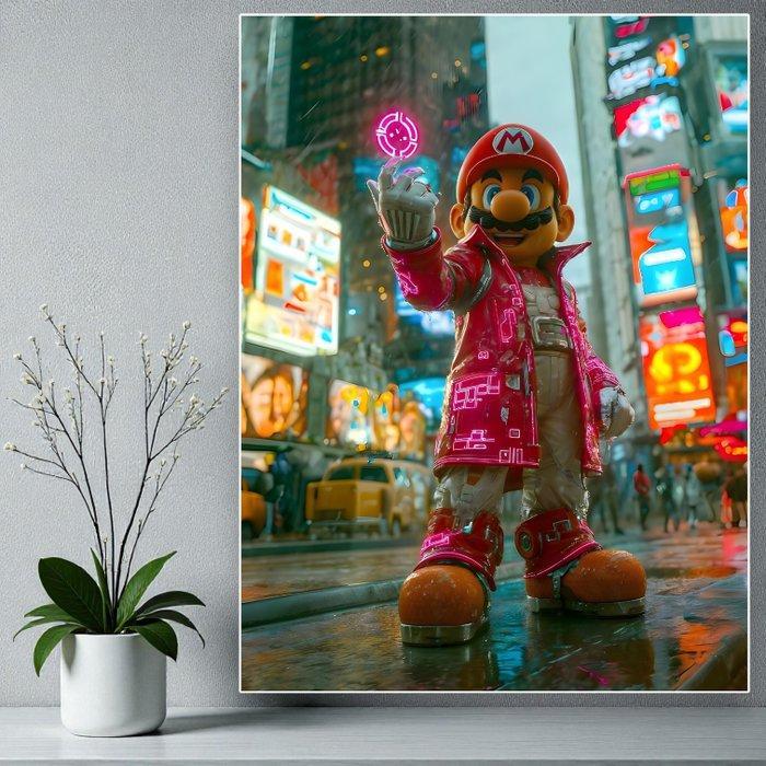 AT9 - [Canvas L] Neo Mario – Cyber Neon, Games en Spelcomputers, Spelcomputers | Overige Accessoires