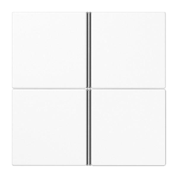 Jung EIB-KNX Drukknop Sensor-bussysteem - LS404TSAWW, Doe-het-zelf en Bouw, Elektriciteit en Kabels, Verzenden