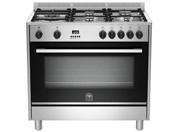 Veiling - BERTAZZONI AMS95L61CX19 RVS gasfornuis, Elektronische apparatuur, Fornuizen, Nieuw
