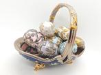 Fabergé ei - House of Fabergé Winter Egg Basket - Porselein