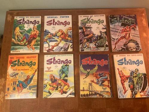 Strange - 8 Tijdschriften - Eerste druk - 1973/1980, Boeken, Stripverhalen