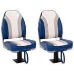 vidaXL 4-delige Bootstoelenset met hoge rugleuning, Watersport en Boten, Verzenden, Nieuw