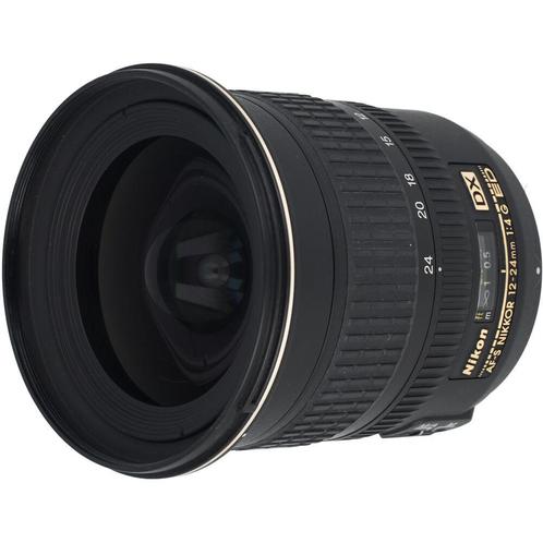 Nikon AF-S 12-24mm F/4 G ED DX occasion, Audio, Tv en Foto, Foto | Lenzen en Objectieven, Zo goed als nieuw, Verzenden