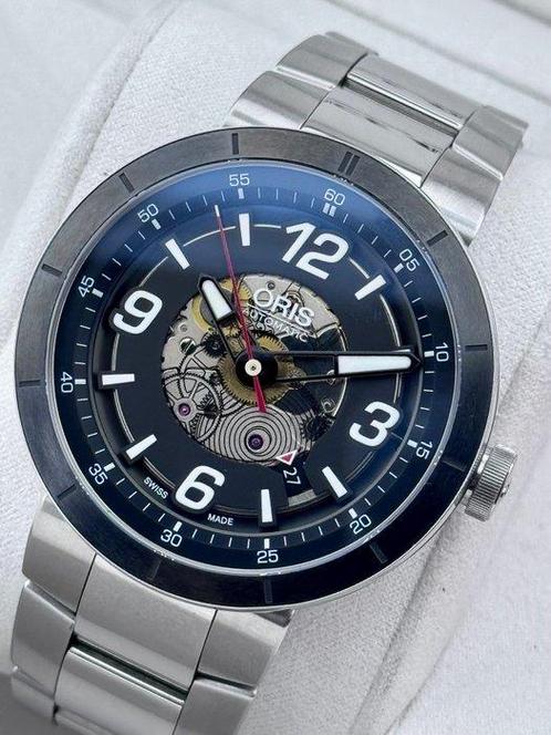 Oris - TT1 Skeleton Engine Automatic- - 7668 - Homme -, Handtassen en Accessoires, Horloges | Heren