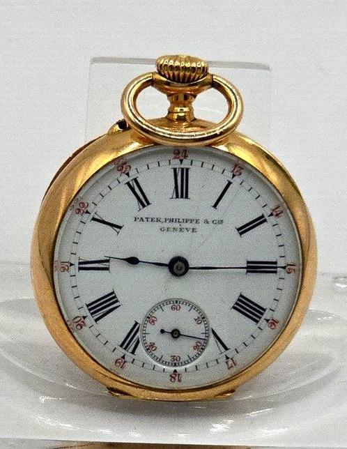 Patek Philippe & Co Geneve - 18Kt Lepine Taschenuhr -, Handtassen en Accessoires, Horloges | Heren
