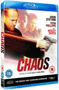 Chaos Blu-Ray (2009) Jason Statham, Giglio (DIR) cert 15, Cd's en Dvd's, Blu-ray, Zo goed als nieuw, Verzenden