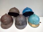 Lot Franse Adrianhelmen mod.1915 relics - Militaire helm