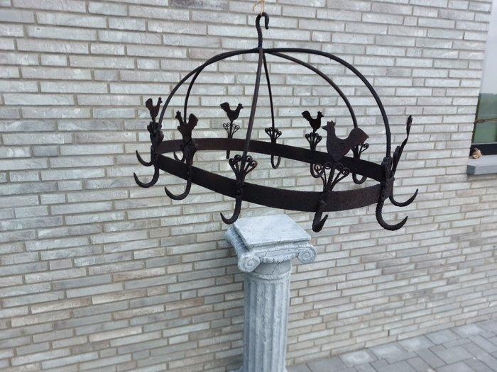 Ornement décoratif - France - Vieille hameçon français avec, Antiek en Kunst, Kunst | Designobjecten