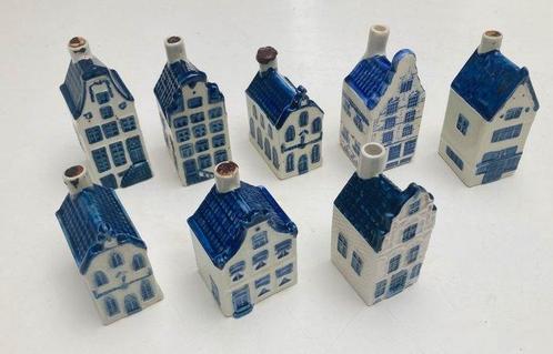 Figurine - Rynbende - Faïence, Huit maisons KLM - 1970-1980, Verzamelen, Luchtvaart en Vliegtuigspotten