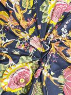 Middernacht Botanische Chinoiserie-afdruk - Meubelstof - 500, Antiek en Kunst