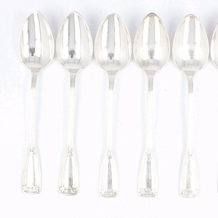 Tiffany & Co. - model St. Dunstan 1909 - Theelepel (8) -, Antiek en Kunst, Antiek | Zilver en Goud