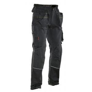 Jobman werkkledij workwear - 2732 broek katoen hp d124 zwart, Doe-het-zelf en Bouw, Veiligheidskleding