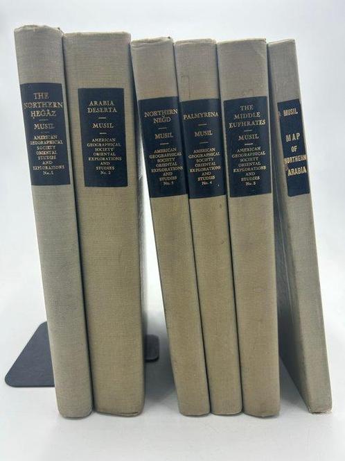 Alois Musil - A Topographical Itinerary. American, Antiek en Kunst, Antiek | Boeken en Manuscripten