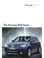 2004 VOLKSWAGEN TOUAREG W12 SPORT BROCHURE ENGELS