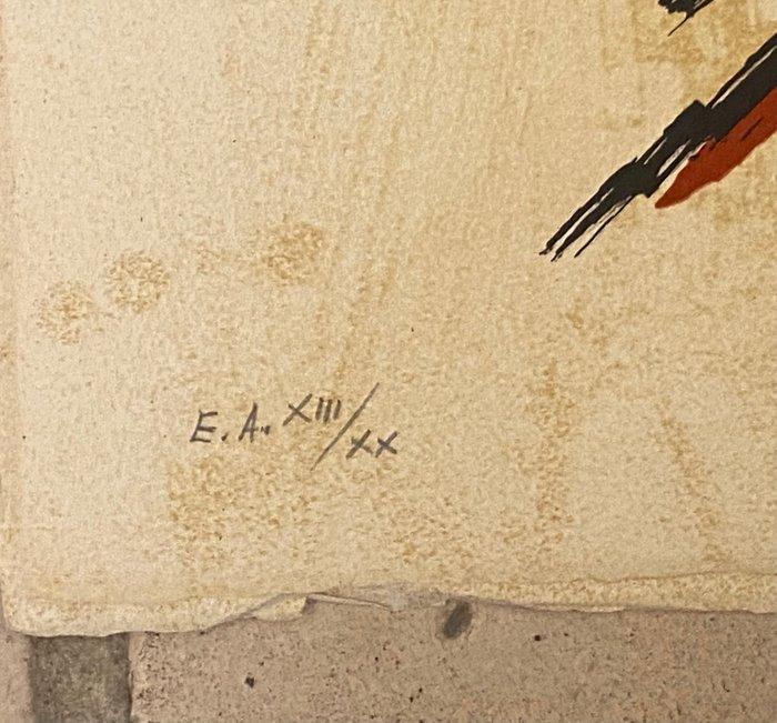 Wifredo Lam (1902-1982) - El último viaje del buque fantasma, Antiek en Kunst, Antiek | Overige Antiek