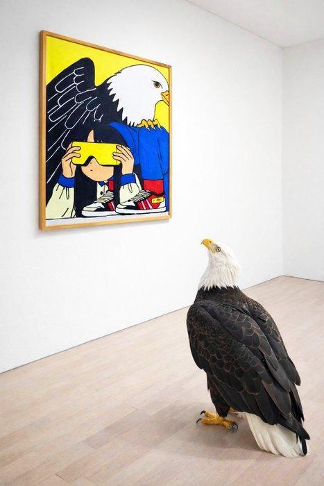 Roger Haus -  - Hide & Seek – XL, Antiquités & Art, Art | Peinture | Moderne