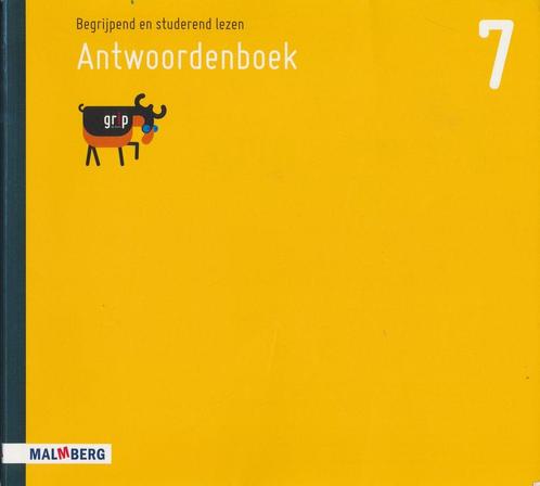 Grip op Lezen antwoordenboek groep 7, Boeken, Schoolboeken, Verzenden