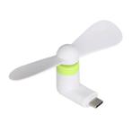 USB-C Mini Ventilator - Koelventilator Energiebesparend Fan, Elektronische apparatuur, Ventilatoren, Verzenden, Nieuw