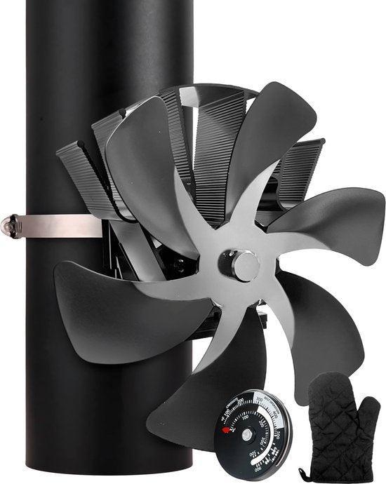 2dekans | Vulpes Goods® Tech - Kachelventilator voor, Doe-het-zelf en Bouw, Verwarming en Radiatoren, Ophalen of Verzenden