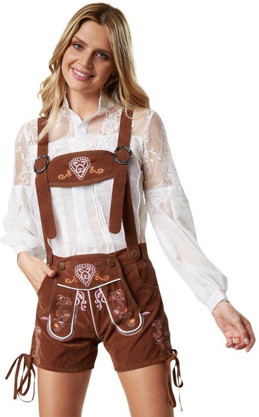 2dekans | Dressforfun Lederhose Ammersee L - verkleedkleding, Kinderen en Baby's, Carnavalskleding en Verkleedspullen, Ophalen of Verzenden