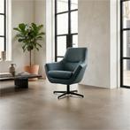 Leren draaifauteuil Wing, Huis en Inrichting, Nieuw, Ophalen of Verzenden, 75 tot 100 cm, Industrieel, Modern