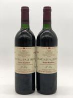 2 x 75cl Chateau Faleyrens St.Emilion 1997 (Bordeaux, rood), Ophalen of Verzenden, Rode wijn