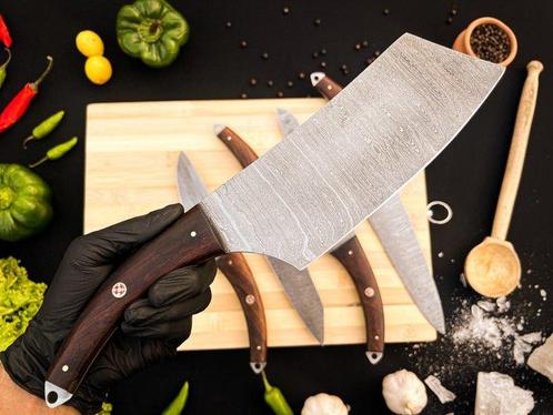 Smith - Keukenmes - Kitchen knife set - Rozenhout en, Antiek en Kunst, Antiek | Keukengerei