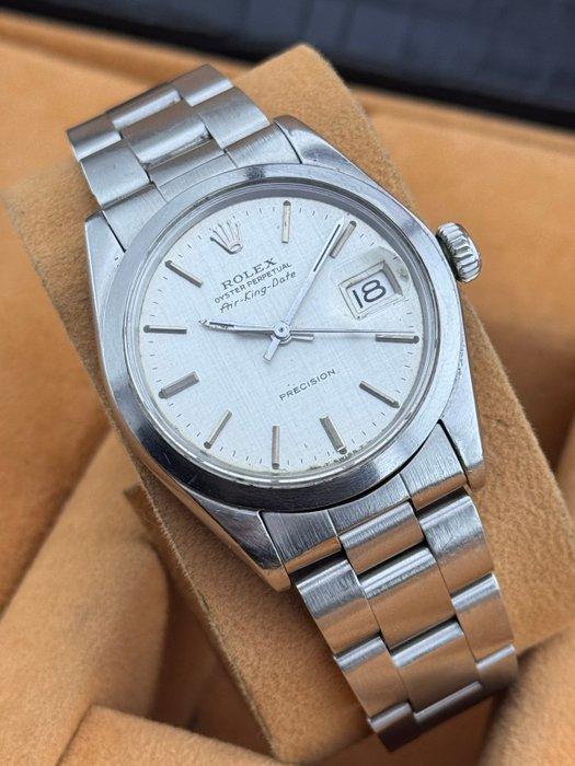 Rolex - Air-King-Date - Linen Dial - 5700 - Heren -, Handtassen en Accessoires, Horloges | Heren