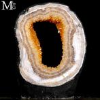 Crystals Portal Madeira citrien geode – ringplak - Hoogte: