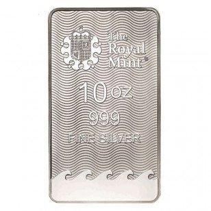 10 troy ounce - Zilver .999 - 10 oz Royal Mint Britannia 999