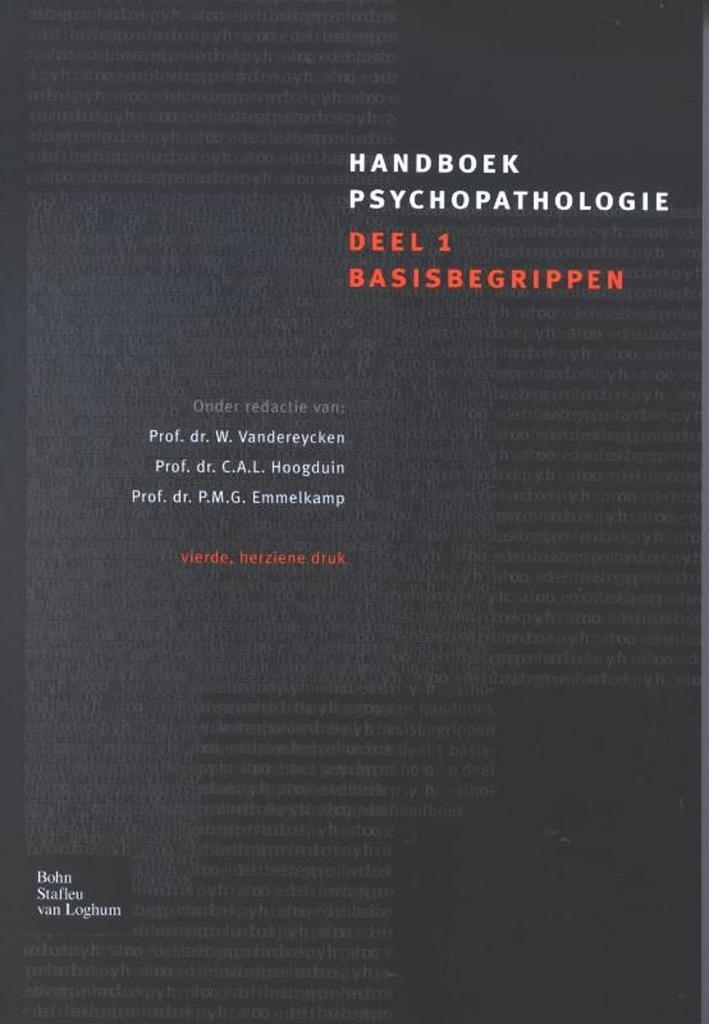 Handboek psychopathologie / 1 Basisbegrippen 9789031353095, Livres, Science, Envoi