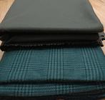 B167 - 600 x 160 cm - Due splendidi tessuti in lana e misto, Antiek en Kunst