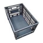 Magazijn grijpbak 60x40x32cm stapelbaar geperforeerde, Zakelijke goederen, Kantoor en Winkelinrichting | Magazijn, Stelling en Opslag