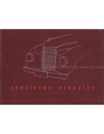 1946 ARMSTRONG SIDDELEY PROGRAMMA BROCHURE ENGELS, Nieuw