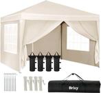 2dekans | Brixy Partytent - Paviljoen - Easy Up - Opvouwbaar, Ophalen of Verzenden, Nieuw