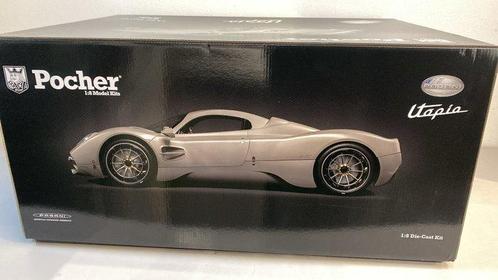 Pocher 1:8 - Modelauto - Pagani Utopia Coupe Rinascimento, Hobby en Vrije tijd, Modelauto's | 1:5 tot 1:12