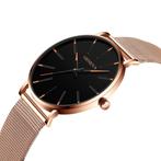 Quartz Horloge - Anoloog Luxe Uurwerk voor Mannen en Vrouwen, Nieuw, Verzenden, Geneva
