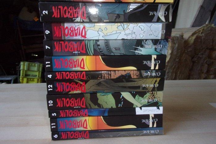 Le Grand Diabolik T2 à T12 - 11x B - 11 Album - Eerste druk, Livres, BD