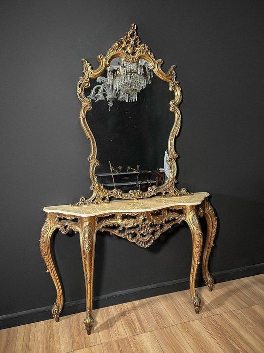 Wandtafel (2) - Hout, Marmer, Antiek en Kunst, Antiek | Overige Antiek