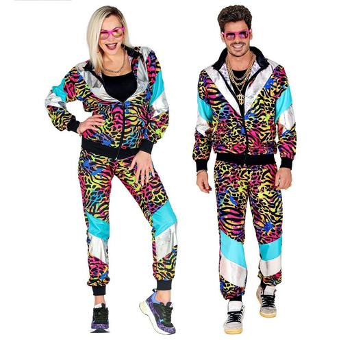 Neon 80S Trainingspak Fout Dierenprint, Vêtements | Hommes, Costumes de carnaval & Vêtements de fête, Envoi